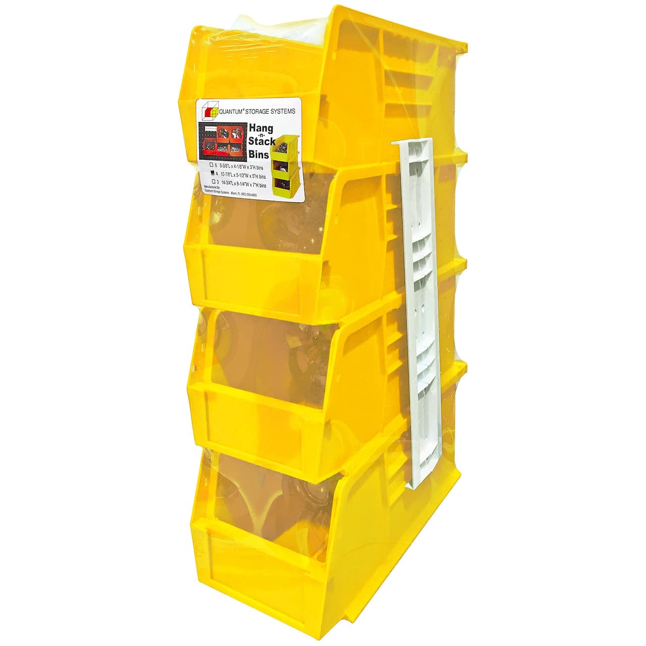 Quantum Storage Systems® ULTRA Stack & Hang 4 Bin Set